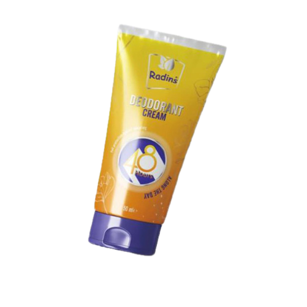 كريم مضاد للتعرق Radins للرجال والنساء برائحة العطر المنعش بسعة 50مل